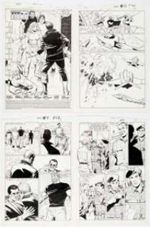 Gray Morrow and Vince Colletta Mark Hazzard: Merc #11 Story Pages Original Art Group of 11 (Marvel, 1987). (Total: 11 Original Art) | Heritage
