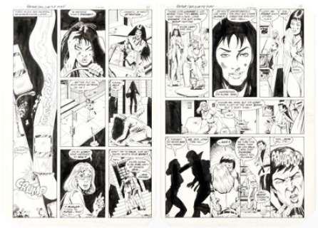 Chuck Patton and Rick Hoberg The Brave and The Bold #198 Story Pages 11-12 Original Art (DC, 1983). (Total: 2 Original Art) | Heritage