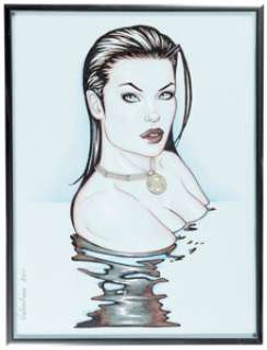Conny Valentina - Aspen Matthews from Fathom Specialty Pin-Up Illustration Original Art (2011).
