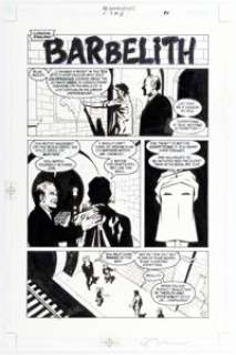 Sean Phillips and Jay Stephens The Invisibles #5 Story Page 11 Original Art (DC/Vertigo, 2000).