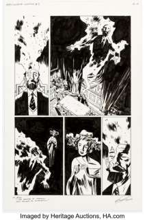 Guy Davis B.P.R.D.: The Universal Machine #3 Story Page 10 Original Art (Dark Horse, 2006).