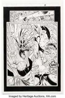Greg Capullo and Art Thibert Spawn #18 Redeemer Story Page 8 Original Art (Image, 1994). | Heritage