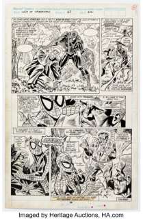 Alex Saviuk and Keith Williams Web of Spider-Man #68 Story Page 22 Original Art (Marvel, 1990). | Heritage