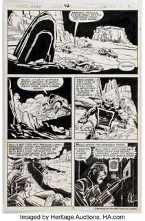 Don Perlin Ghost Rider #42 Story Page 3 Original Art (Marvel, 1980). | Heritage