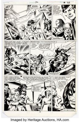 Steve Leialoha and Al Milgrom Spider-Woman #34 Story Page 21 Original Art (Marvel, 1981). | Heritage