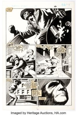 John Bolton Classic X-Men #10 Wolverine Story Page 7 Original Art (Marvel, 1987). | Heritage