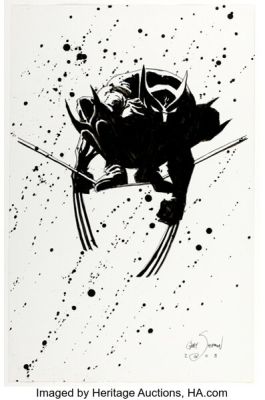 Gary Shipman - Wolverine Illustration Original Art (2008). | Heritage