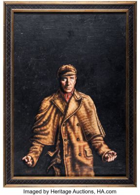 Dan Day and David Day Cases of Sherlock Holmes #7 Cover Painting Original Art (Renegade Press, 1987). (Total: 2 Items) | Heritage