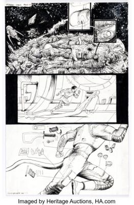Farel Dalrymple Prophet #4 Story Page 5 Original Art (Image, 2012). | Heritage