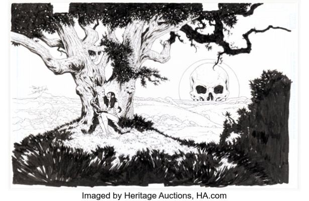 Paul Davidson Spirits of Vengeance #6 Story Page 13-14 Original Art (Marvel, 2025).