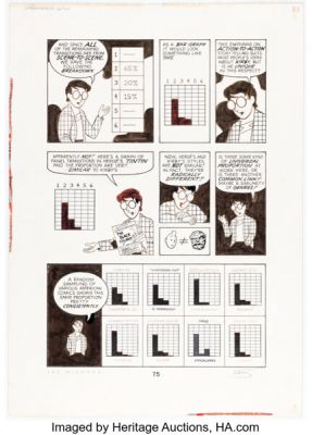 Scott McCloud Understanding Comics Story Page 75 Original Art (Tundra Publishing, 1993). | Heritage