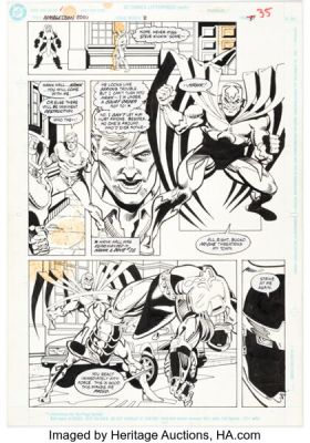 Dan Jurgens, Dick Giordano, and others Armageddon 2001 #2 Story Page 31 Original Art (DC, 1991). | Heritage