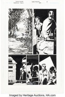 Dustin Nguyen and Derek Fridolfs Detective Comics #849 Story Page 5 Original Art (DC, 2008). | Heritage