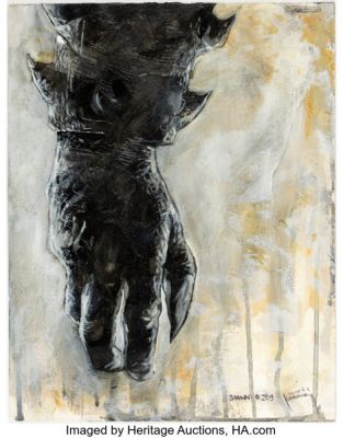 Szymon Kudranski Spawn #209 Cover Original Art (Image, 2011). | Heritage