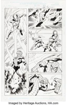 John Buscema Amazing Spider-Man 1999 Story Page 36 Original Art (Marvel, 1999). | Heritage