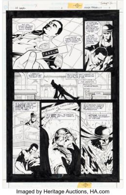 Mark Pajarillo and Walden Wong JLA Annual #2 Story Page 2 Original Art (DC, 1998).