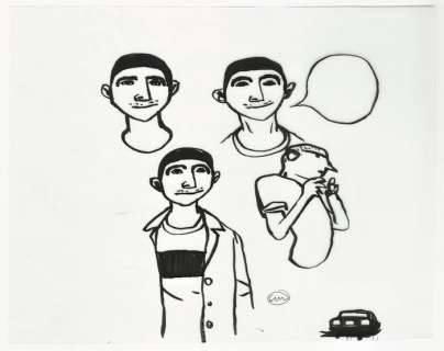 Gipi - illustrazione originale "Questa è la Stanza" - Page volante - (2005) | Catawiki