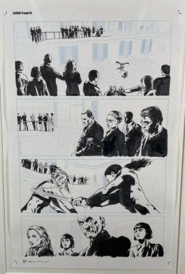 Lark Michael (1966)... | Lot 27 - LARK Michael (1966) - Lazarus, encre de Chine 43x28... | misc / divers