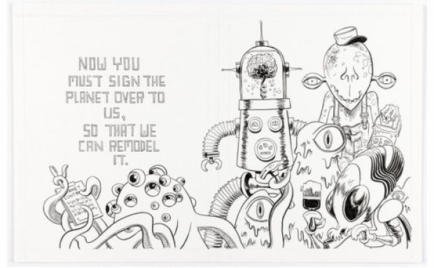 Jill Thompson – Fortunately, the Milk Pages 64-65 Original Art (2017) | eBay US (Buy It Now)