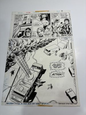 Ghost Rider #14 Original Art George Tuska Marvel Bronze Horror One Of A Kind | eBay US