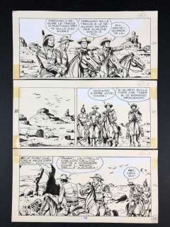 Tex n. 86 - tavola originale "Proteus Arrestate Tex Willer!" - Page volante | Catawiki