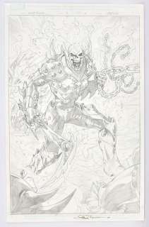 Emanuela Lupacchino: a Ghost Rider No. 9 original splash art page 11 featuring Alejandra Jones the… | Ewbank’s