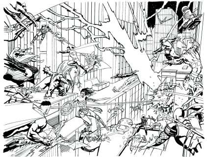 josh hixson - Josh Hixson - Batman/Fortnite: Foundation page 4-5 (DPS)