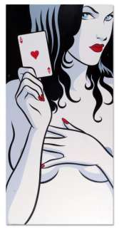 Minus, Walter | LES JOLIES FILLES DE WALTER MINUS. L’AS DE COEUR. Acrylique | Coutau Bégarie