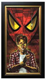 Spider-Man Transformation Original Painting by Tim Rogerson | Diamond Galleries
