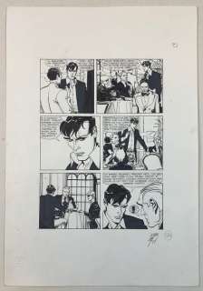 Dylan Dog #180 - tavola originale "Notti di caccia" - Loose page - (2001) | Catawiki