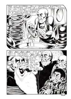 Alan Ford n. 89 - Tavola Originale "II benefattore" - Loose page - (1980) | Catawiki