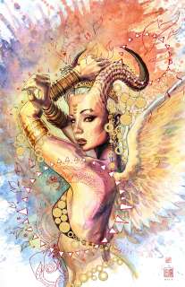 David Mack - Top Cow The Darkness #1 Cover Final Painting