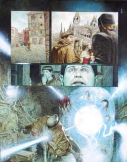 Federici, Riccardo & Dufaux, Jean | SARIA Planche originale en couleurs n°24 | Cornette de St Cyr