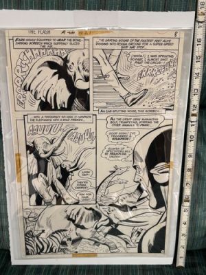 1973 THE FLASH 221 IRV NOVICK ORIGINAL ART PAGE | eBay US (Buy It Now)