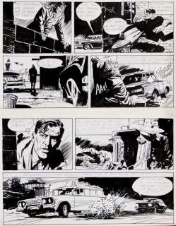 Montero | Paul Foran, planche n°3 Ã  l’encre de Chine et go… | Banque Dessinée