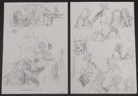 ARINOUCHKINE 2008 Crayonnés à la mine de plomb : - Ewen. T1 Pl25… | Laval Enchères