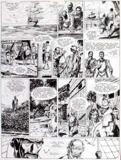 Bautista (Angel) | Ensemble de deux planches, n°3 et 4, Ã  l’encre d… | Banque Dessinée