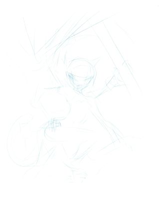 Dave Bullock 2 LOT Hand-Drawn Comic Illustrations for Covers and Book DC L41 | Charles Scott Gallery