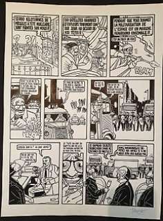 Tronchet, Didier - Planche originale - Raymond Calbuth - CRS - (1992) | Catawiki