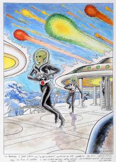 Pleyers - Buck Danny, illustration Ã  l‘encre de Chine et l‘…