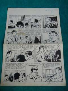 Attanasio, Dino - Planche originale - Bob Morane T1 - L’Oiseau de feu - (1960) | Catawiki