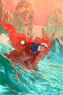Francesco Mobili | Naruto Painted Illustration | Kirby’s Comic Art