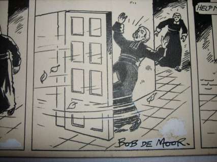 De Moor, Bob - Originele pagina + 2 albums (Frans en Nederlands) - Jean-Baptiste de La Salle | Catawiki