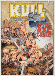 Mike Ploog original cover recreation artwork for Kull the Destroyer # 11. | Profiles in History