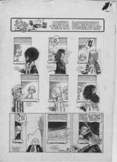 Jesús Blasco | Anita Diminuta - Página original nº 01 | Tiendas Cosmic