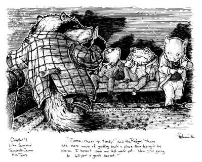 David Petersen | Badger’s Plan Original Art | David Petersen