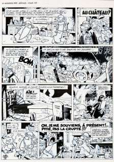 Turk - Léonard, planche n°39 Ã  l‘encre de Chine…