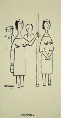 Amayo Charles «... | Lot 1 - AMAYO Charles « Pyramides », « Filles du calvaire... | Art Valorem