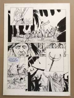 Renier, Marc - Planche originale - Black Hills 1890 T1 - La Danse des fantômes - (1999) | Catawiki