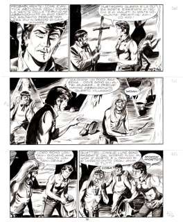 Zagor Zenith n. 219 - Tavola Originale "la tribu’ scomparsa" Ferri - Loose page - First edition - (1979) | Catawiki